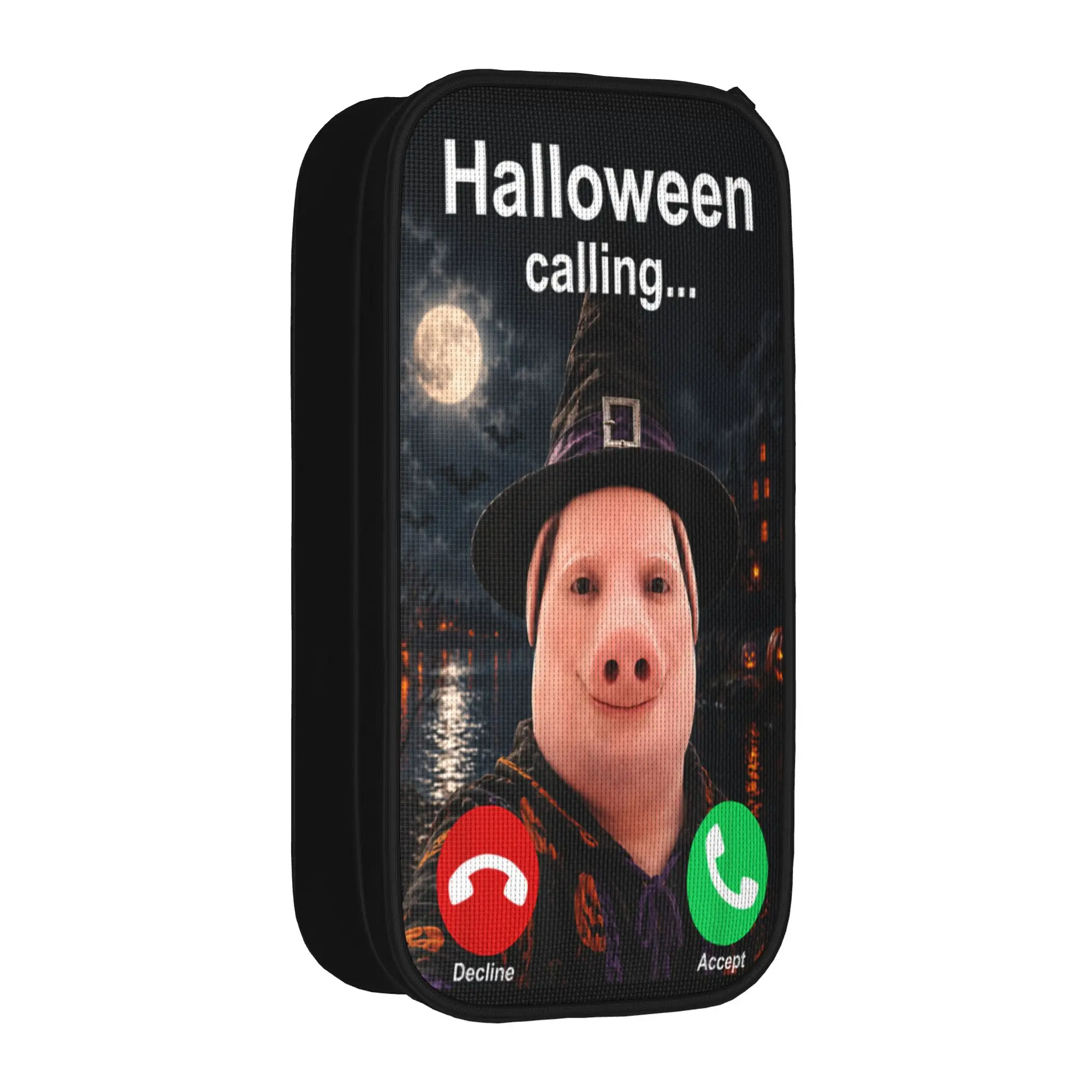 estojo-de-lapis-john-pork-halloween-brainrot-meme-estojo-de-lapis-kawaii-para-meninos-design-de-estojo-escolar-material-de-papelaria-presente-de-aniversario
