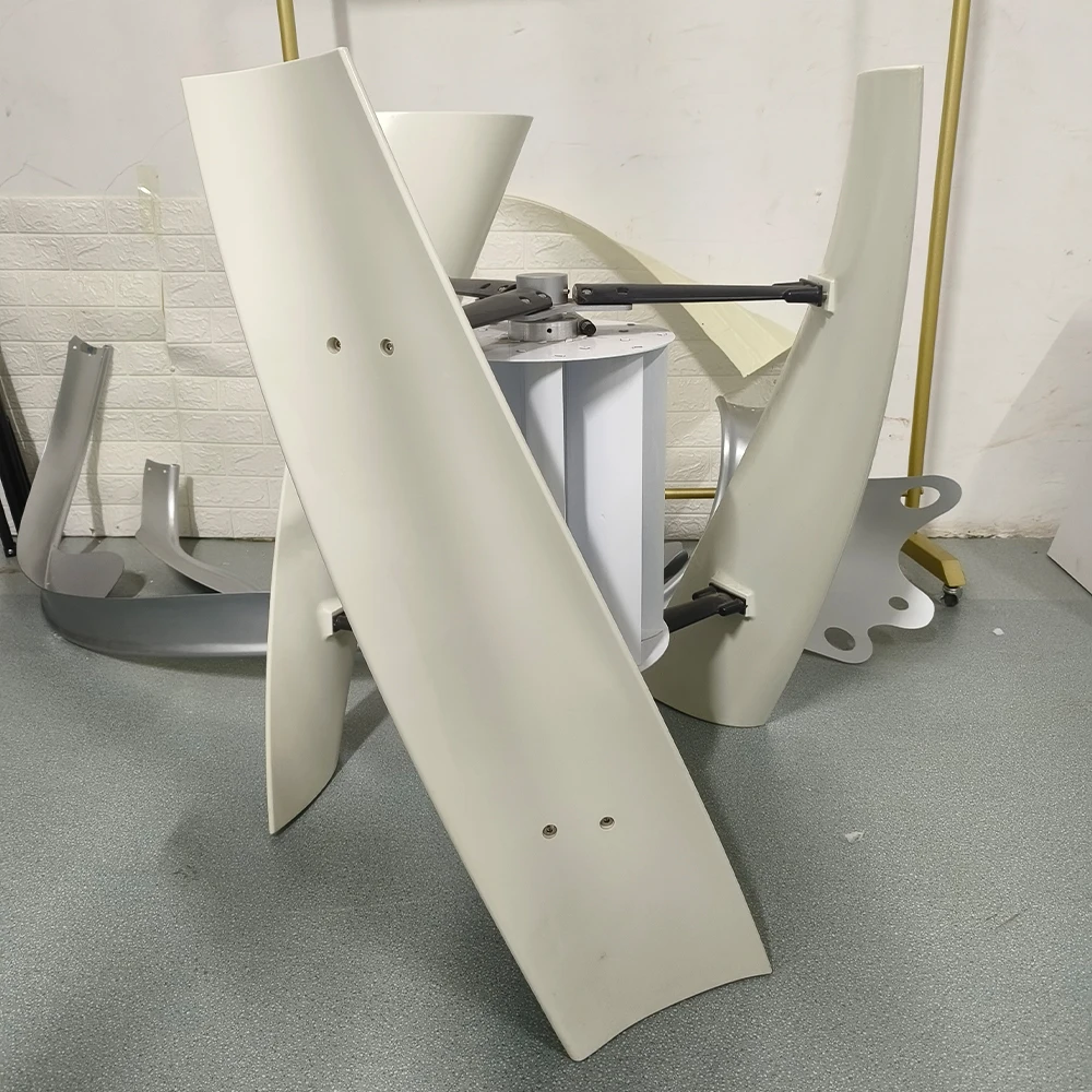 

Wind Power Permanent Maglev with MPPT 4000W 12V 24V 48V Vertical Wind Turbine Design of Efficient Direct Drive Wind Turbine