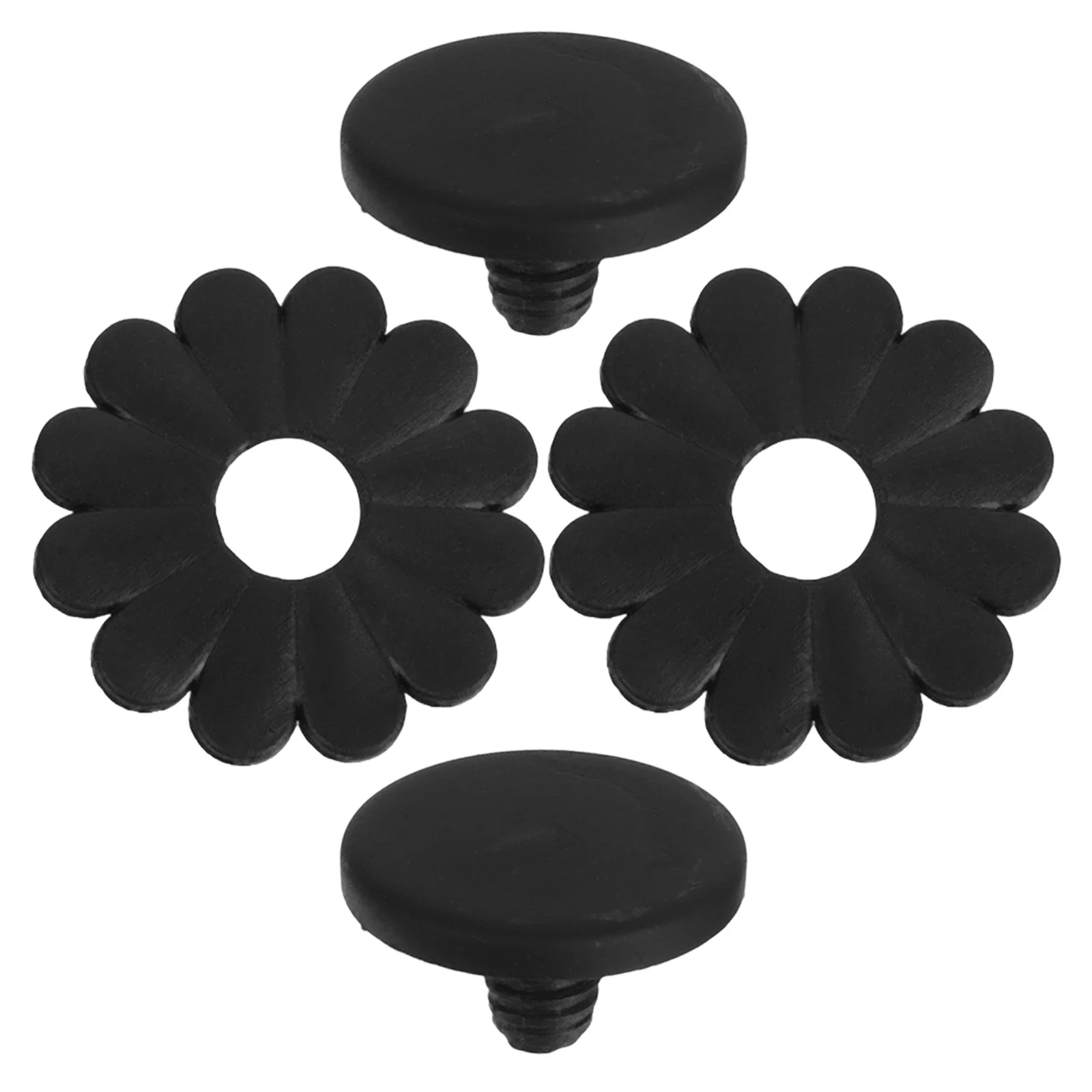 1 مجموعة مظلة استبدال القمم غطاء المواد البلاستيكية الآمنة منع الخدش الشمس الملحقات 8 مللي متر نصائح واقية #2