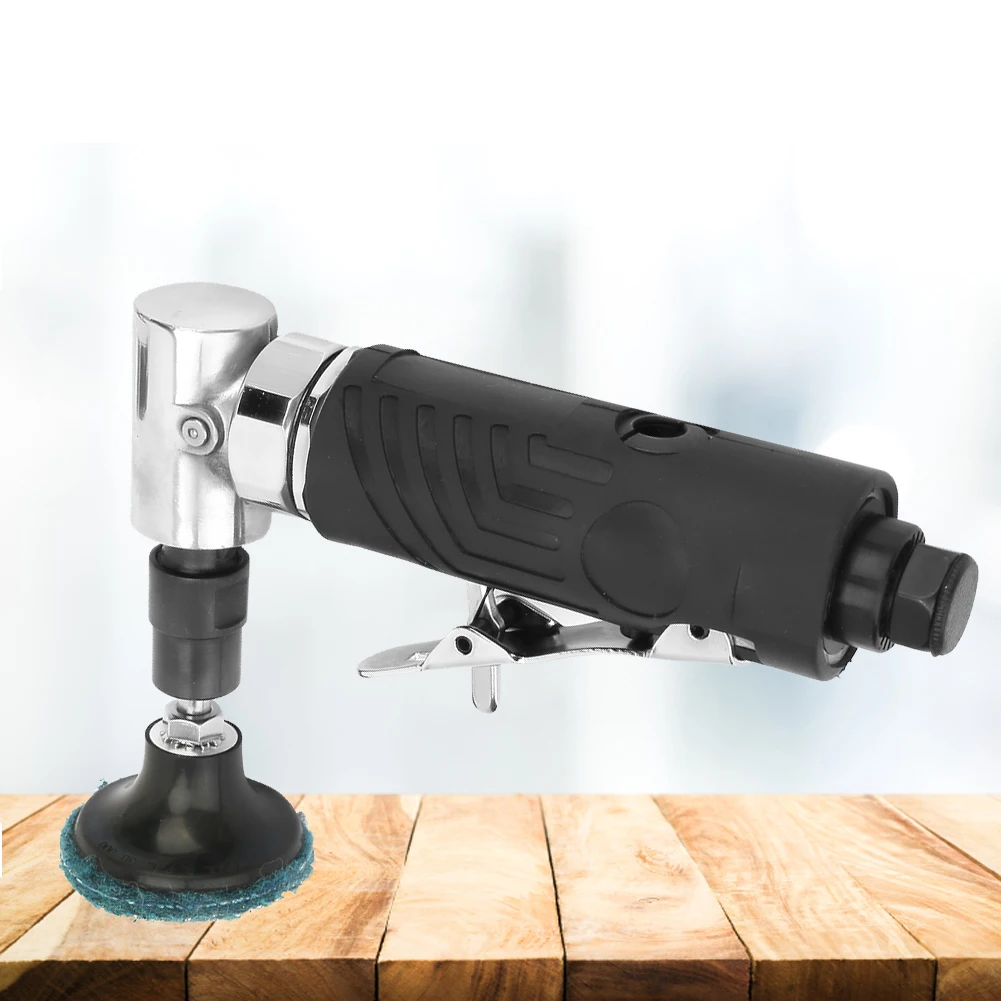 AG 315S 90 Degree Elbow Pneumatic Die Grinder Set High Speed Curved Air Grinder Anti Wear Portable Polishing Cutting Tool