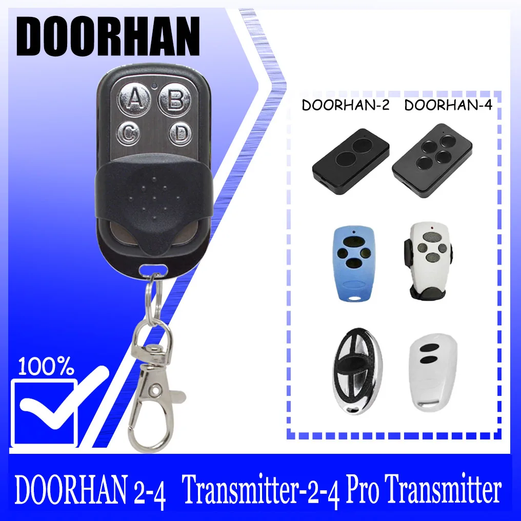 Telecomando copia universale trasmettitore Dorhan 4 e trasmettitore 2-4 pro 433MHz RF ele ctric rolling gate adatto per el