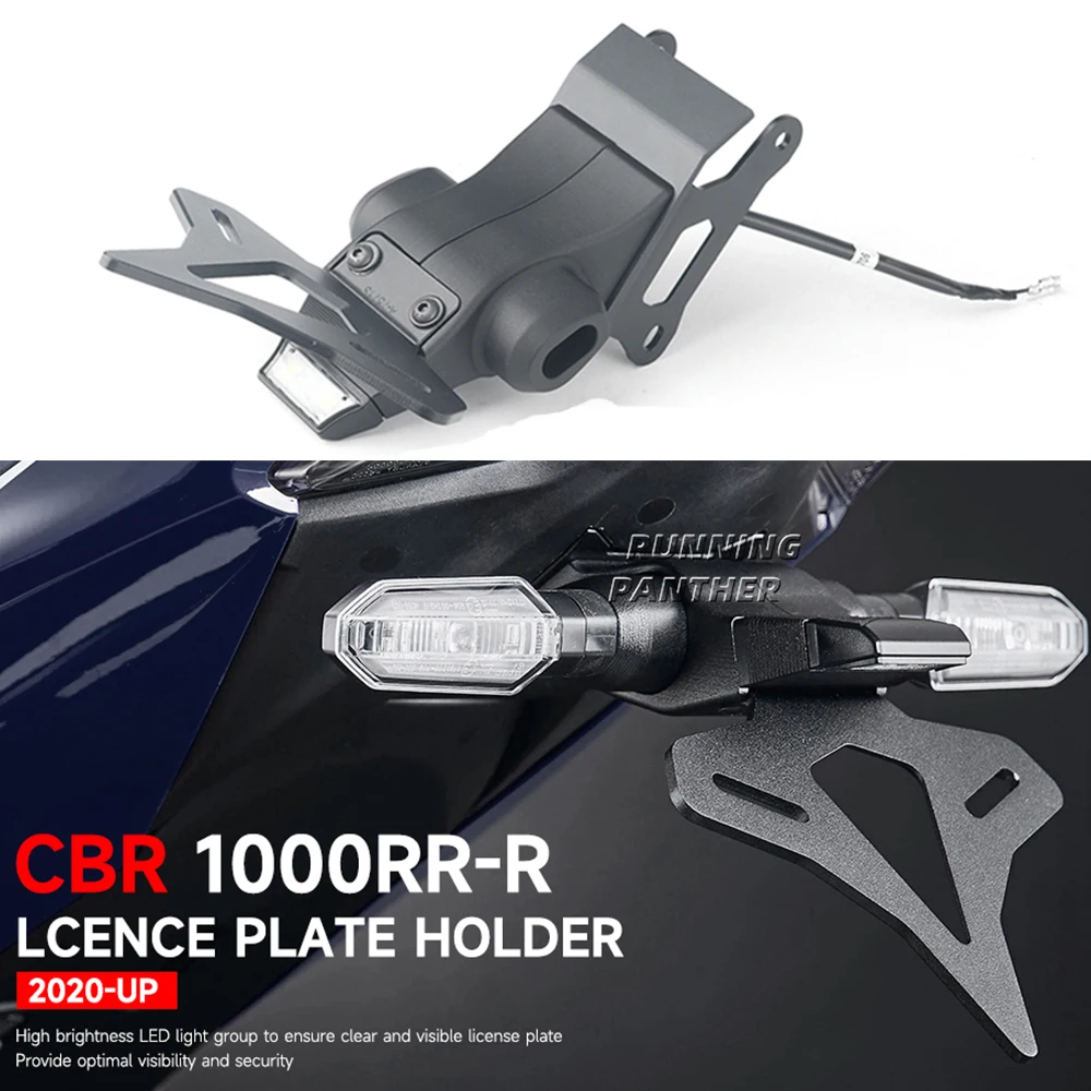 For Honda CBR1000RR-R CBR 1000 RR-R 2020-up Motorcycle Rear Short Tail Stock Tidy License Plate Holder Tailstock Bracket Kit