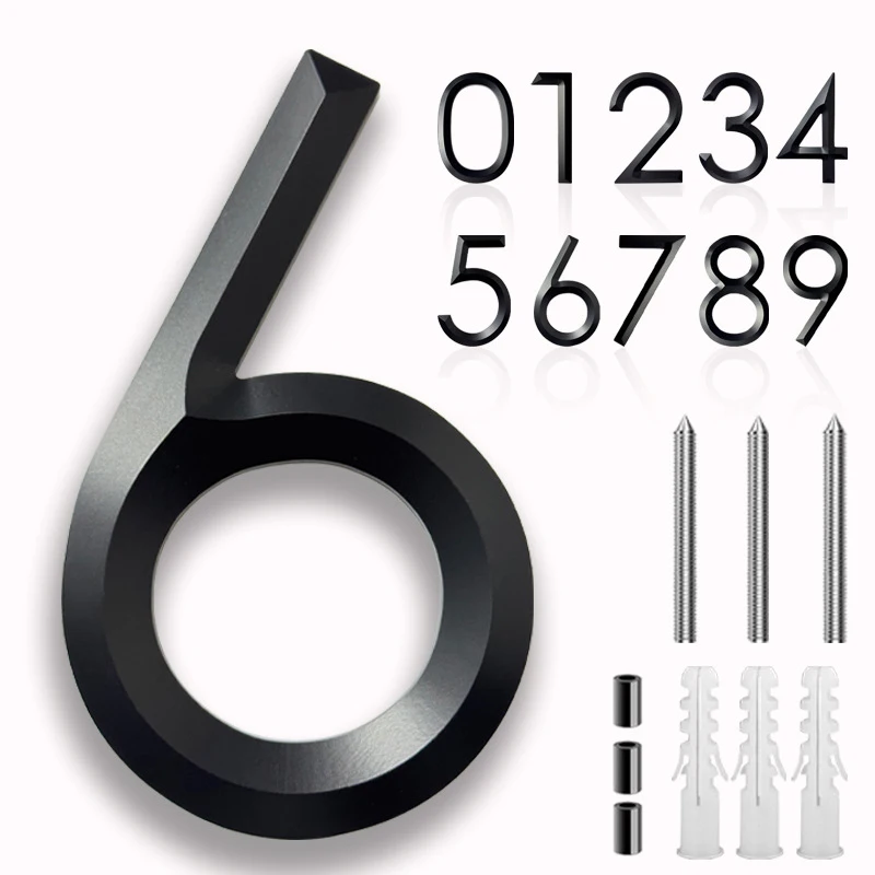 

Номера домов из акрила, 20 см, плавающие, 3D, цифровые, для наружного применения, водонепроницаемые, таблички для улицы, квартир, жилых комплексов