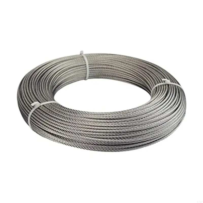 L74C 50m Thép không gỉ 304 Dây dây không có burr cho sân làm vườn làm