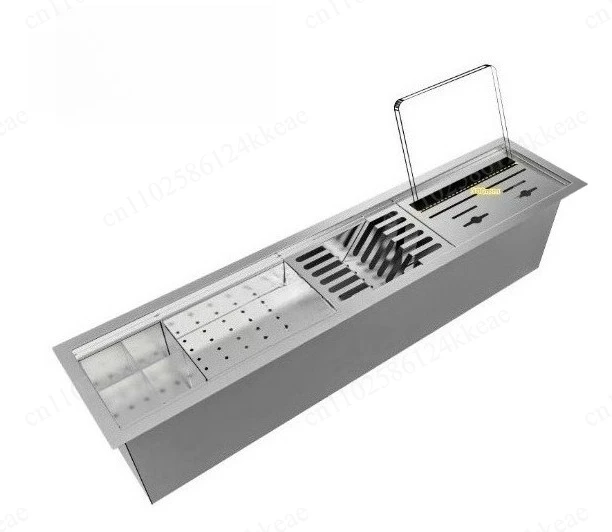 Tableware Drain Kitchen Storage Rack 304 Stainless Steel Matching Drain Rack Healthy and Hygienic Dish Butterfly Rack