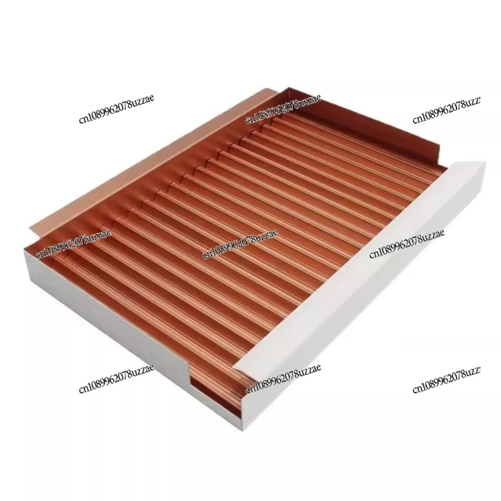 

Metal Corrugated Wall Panel Prefabricated Building Light Weight and Strong Corrosion Resistance Snap-on Connection Is Easy