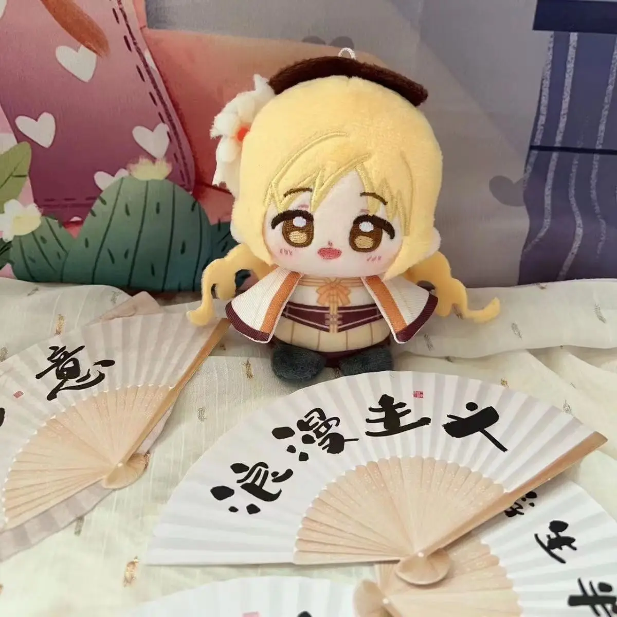 Puella Magi Madoka Magica Sakura Kyoko figura bonita de peluche muñeca de algodón mochila colgante niño niña juguetes llavero regalo