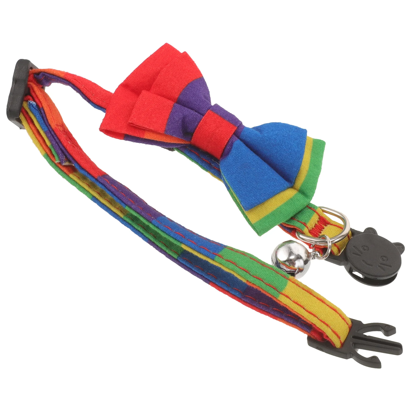 

for Medium Dogs Pet Collar Bow Tie Adjustable Cat Colorful Cloth Puppy Collars Small Puppies