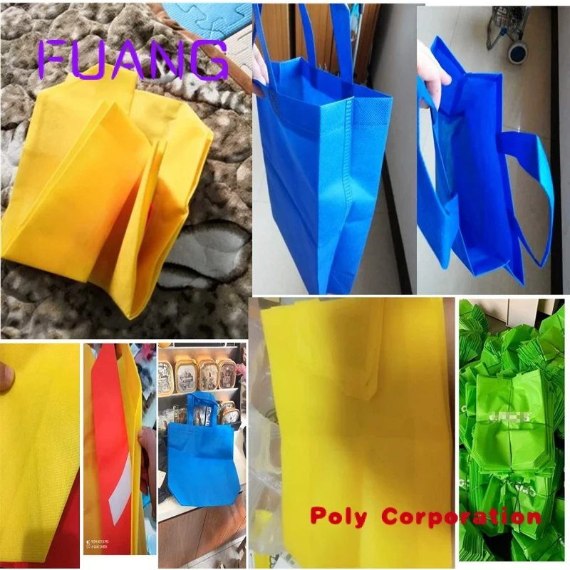 Bolsas de compras reutilizables promocionales, bolsa no tejida personalizada con logotipo impreso