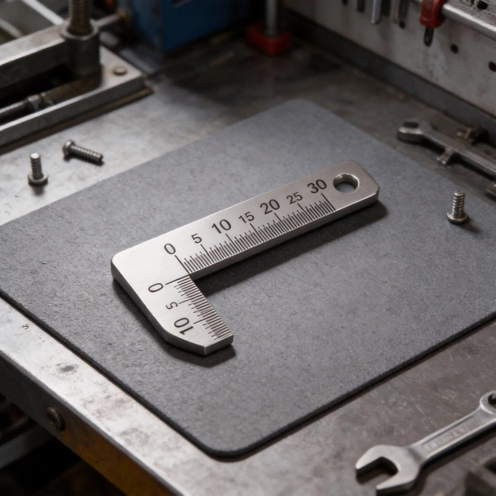 metal chamfer caliper gauge for accurate angle For measurement in home renovation and mechanical manufacturing tasks