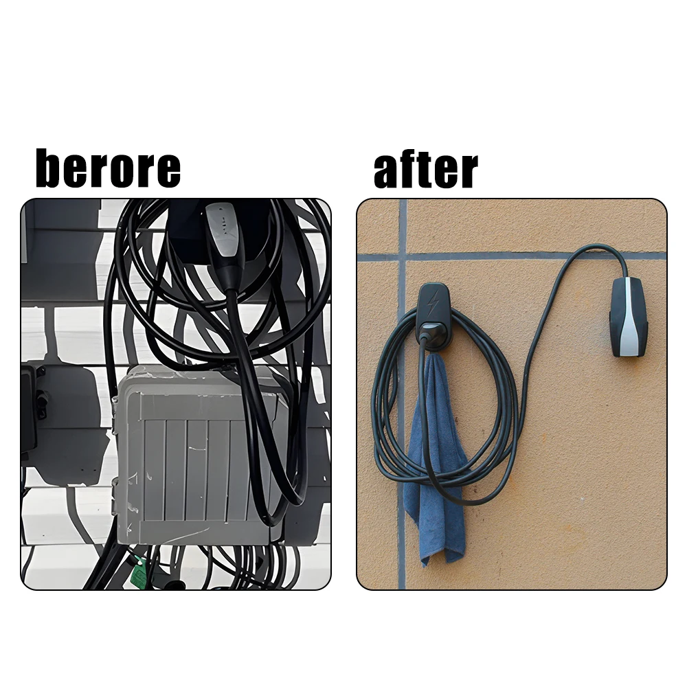 Für Tesla Modell 3 Y Auto Ladegerät Halter Stecker Halterung EU UNS Adapter Stand Wand Halterung Lade Kabel Organizer Zubehör