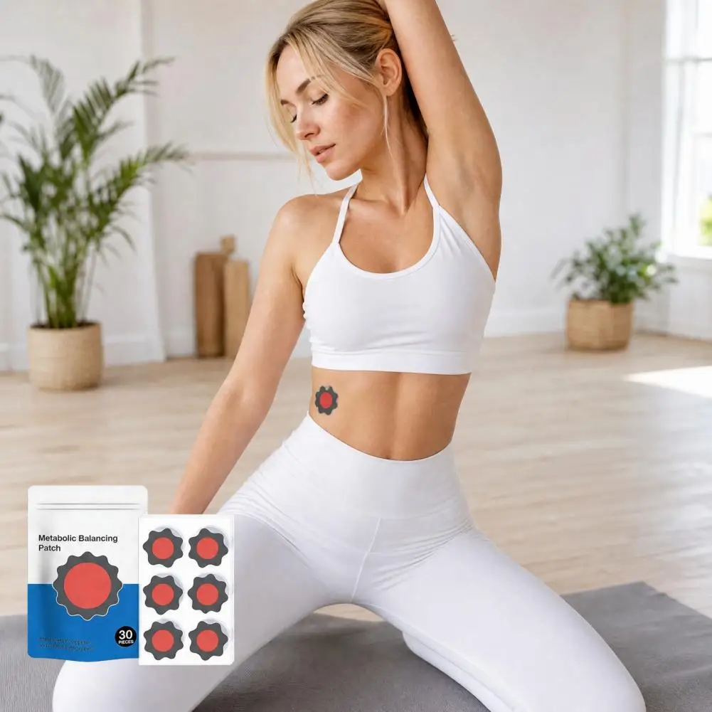 Comfortable Body Care Patch 30 Pcs Body Care Patches Plant Extract Stickers Breathable Skin-friendly Support Patches for Abdomen