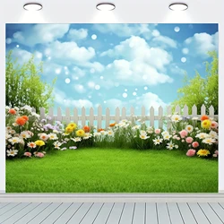 1 piece, Spring Flower Background Photo Props, Banner Decoration, Room Decoration, Party Background Decoration, Party Decoration