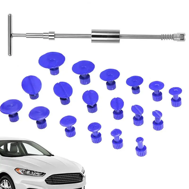 

Car Dent Repair Tool Auto Body Tools Dent Removal Tools T bar Car Dent Repair Kit Minor Dent And Deep Dent Remover Puller