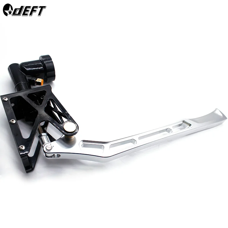 

1PCS new style Universal Racing Vertical Handbrake Aluminum Oil Hydraulic Drift E-Brake Silver