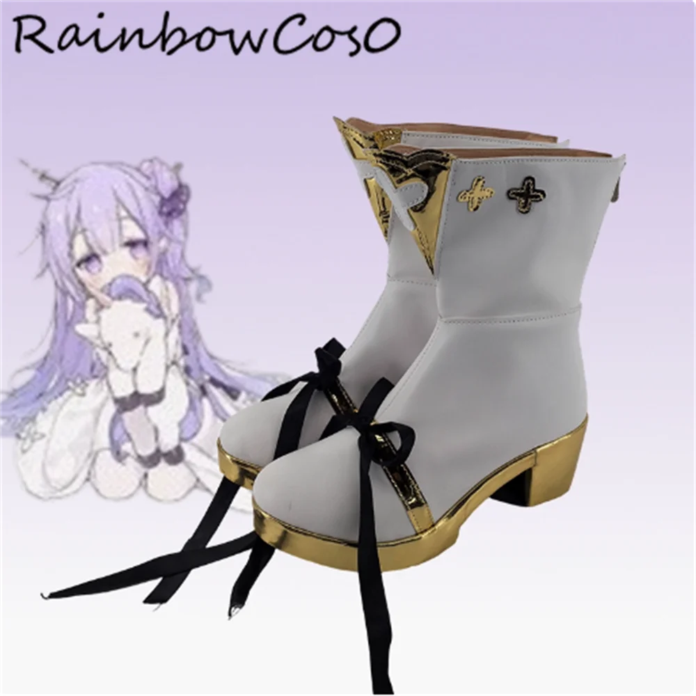 Cartethyia Wuthering Waves Cosplay Sapatos Botas Jogo Anime Festa Halloween RainbowCos0 W4831