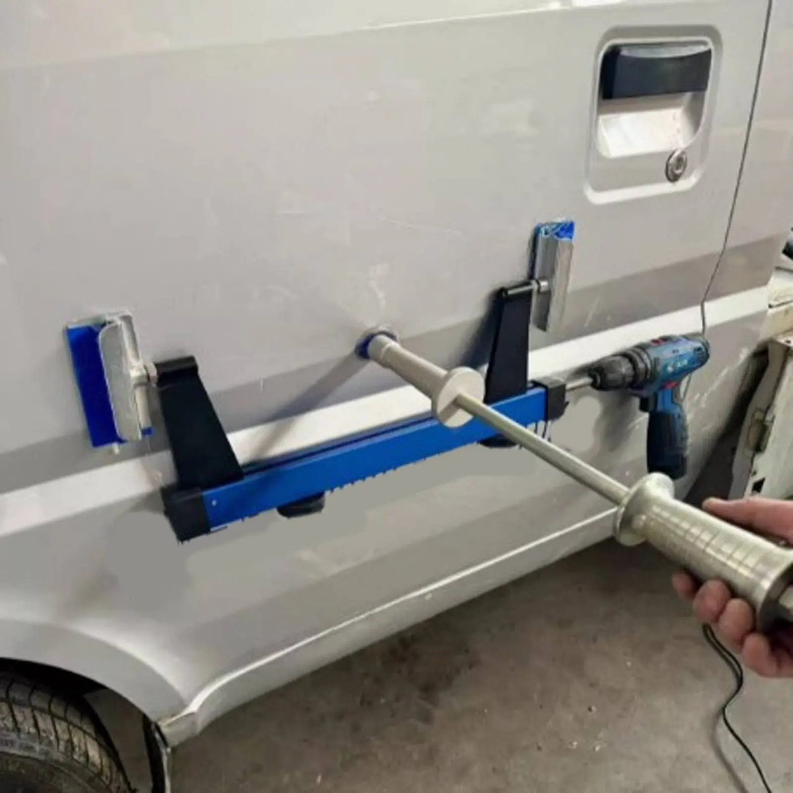 Auto Frame Indentation Removal Tool Reversible Design Vehicle Indentation Extender Tool Long-Lasting & Reusable Aluminum Alloy