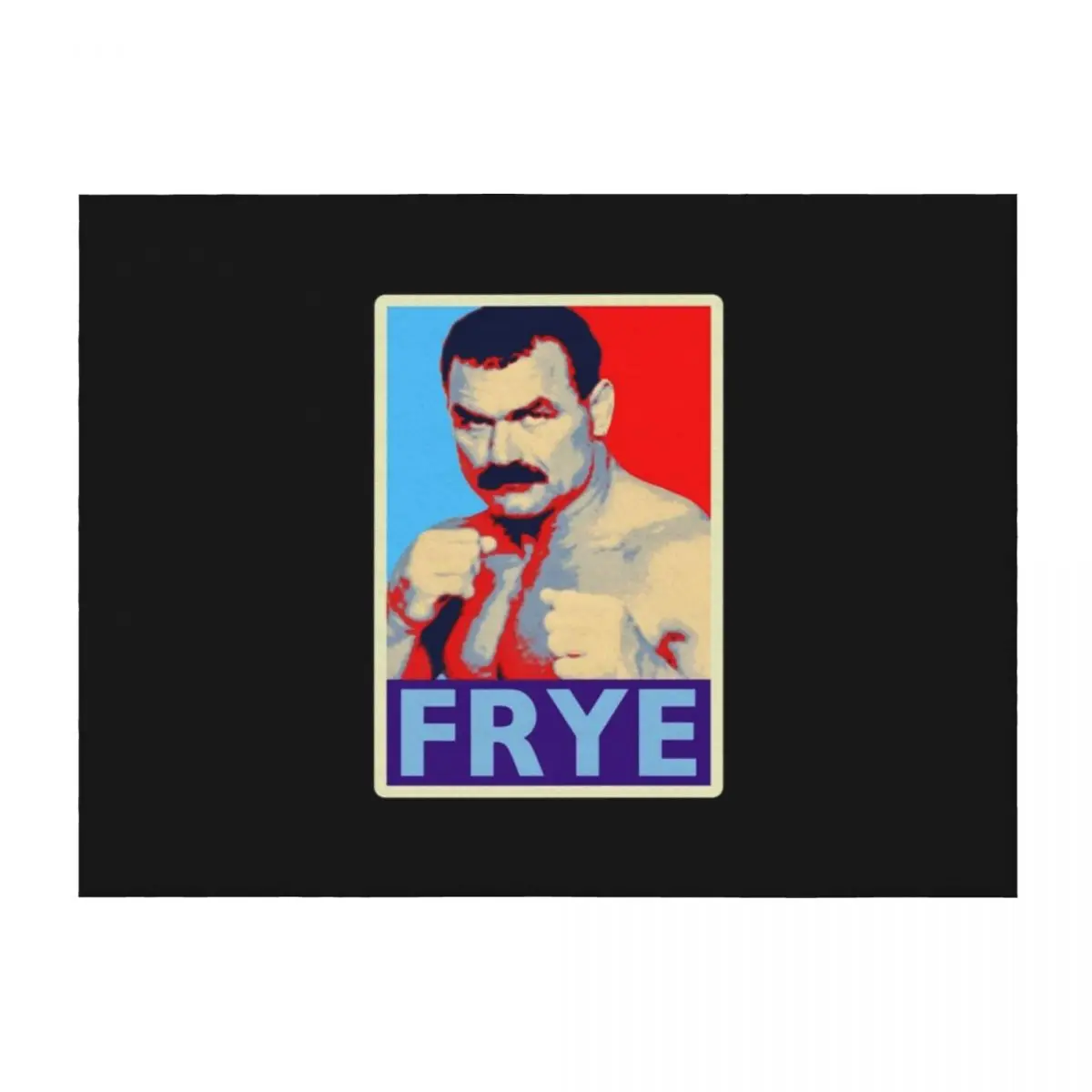 

Don Frye MMA Legend Tribute Shepard Fairey Style Classic Throw Blanket Soft Plush Plaid Decorative Sofa Beach Blankets