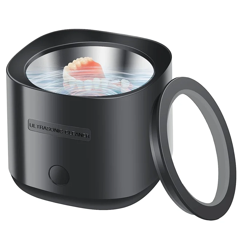 

Ultrasonic CleanerEU Plug 30W Ultrasonic Cleaner for Dentures Jewelry RetainerPortable Ultrasonic Retainer Cleaner Home