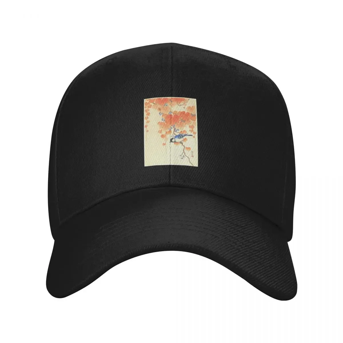 

Vintage bird animal illustration Ohara Koson Baseball Cap Anime Golf Hat Gentleman Hat Golf Women Men's