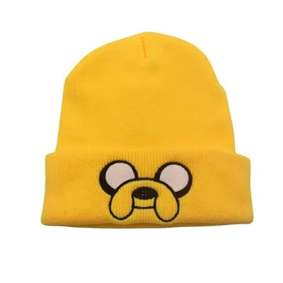 Adventure Beemo BMO Cosplay Cartoon Knitting Hat Wool Cap Finn jack Fionna Princess Bubblegum lemongrab Plush hat Beanies caps