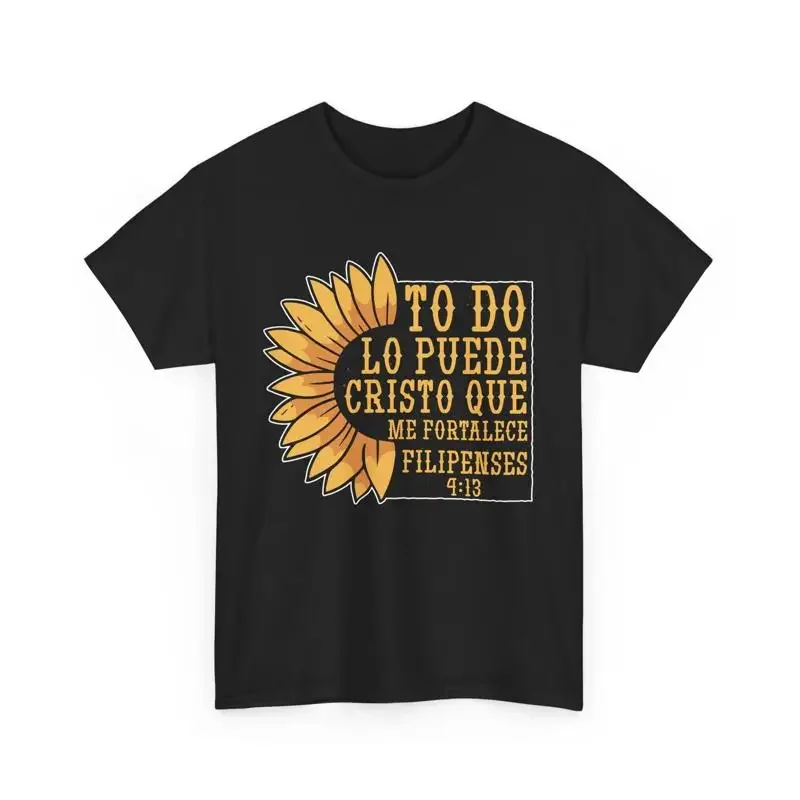 Ce que Jésus peut faire, il me renforce Philippiens 4:13 T-shirt Foi en Jésus