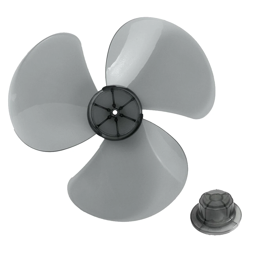 10inch Fan Blade 3 Leaves Plastic Trefoil Stand Desk Fan Fanner Leaves For Standing Pedestal Floor Wall Table Fanner Blade