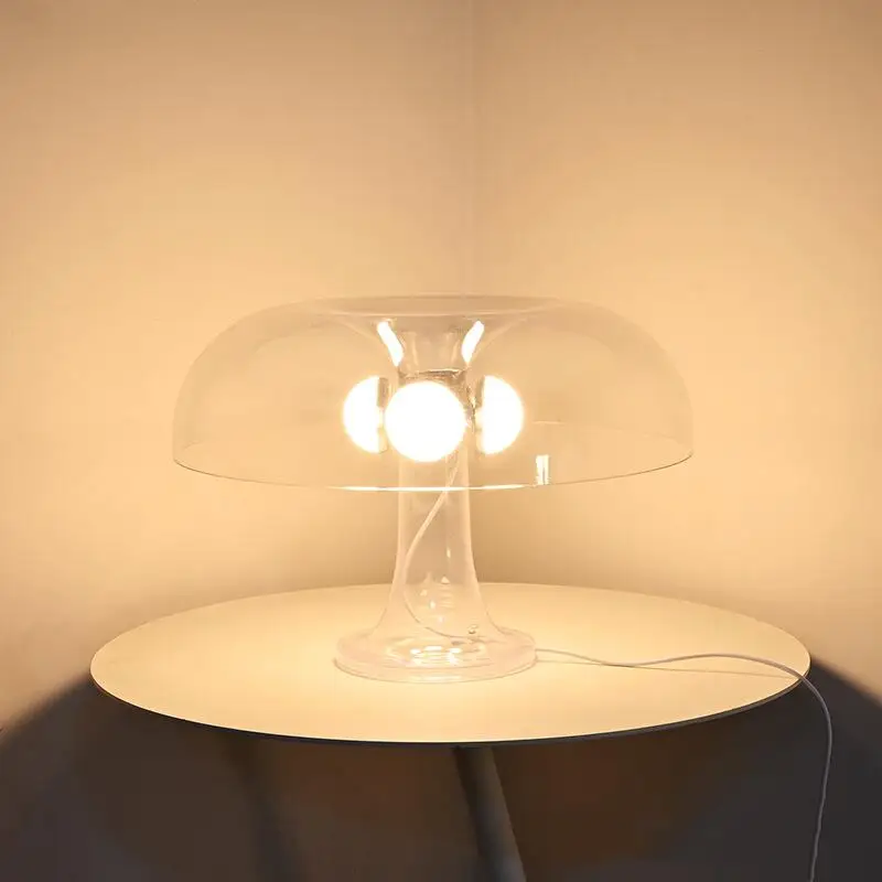 New Led Mushroom Table Lamp for Hotel Bedroom Bedside Living Room Decoration Lighting Modern Minimalist Creativity Desk Lights