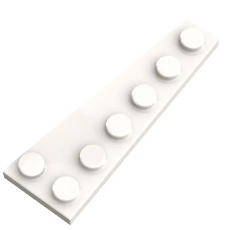 MOC 10PCS Teil Ziegel 78443 Platte 2x6 Links H Keil Bausteine Kit ouse Partikel DIY Pädagogisches Spielzeug kinder Geburtstag Geschenke