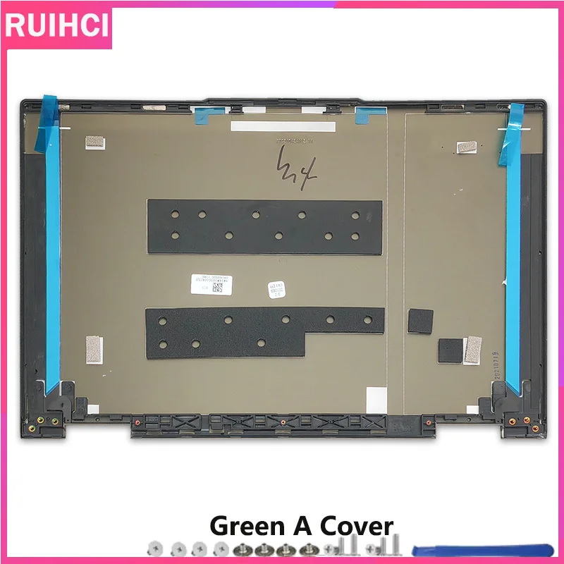 For Lenovo YOGA 14c 2021 YOGA 7-14 YOGA 7-14ITL5  LCD Back Cover 5CB1A08845 HingeCover Rear Lid Back Case Gray/Green view 3