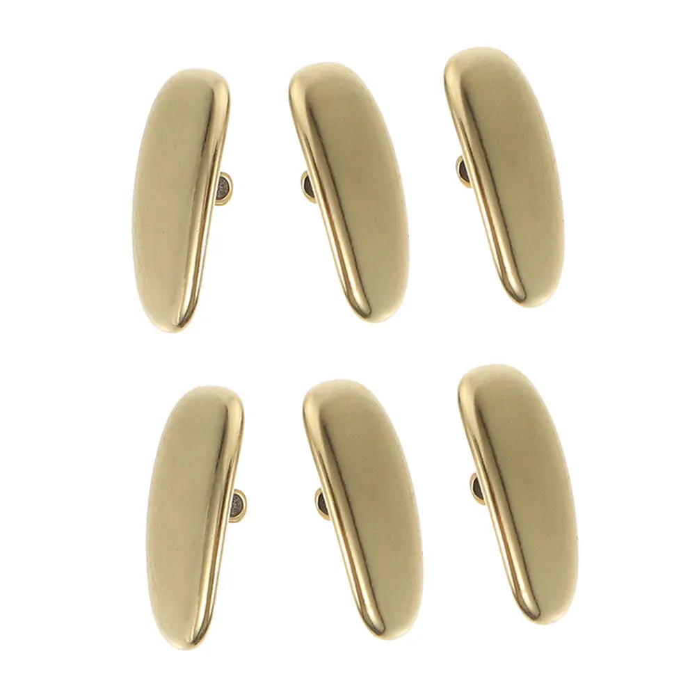 

6Pcs Titanium Nose Pads Eyeglasses Non-Slip Comfortable Nose Gasket Eyeglass Accessories Eyewear Repair Kit Glasses Supplies