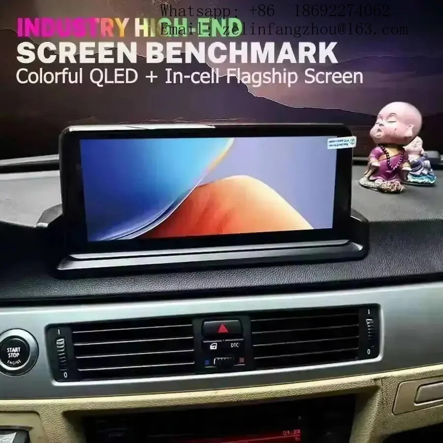 Android 14 Car Multimedia Video Player for BMW X3 F25 2011-2013 12.8 Inch IPS Screen 256GB CarPlay DSP GPS Navi Radio