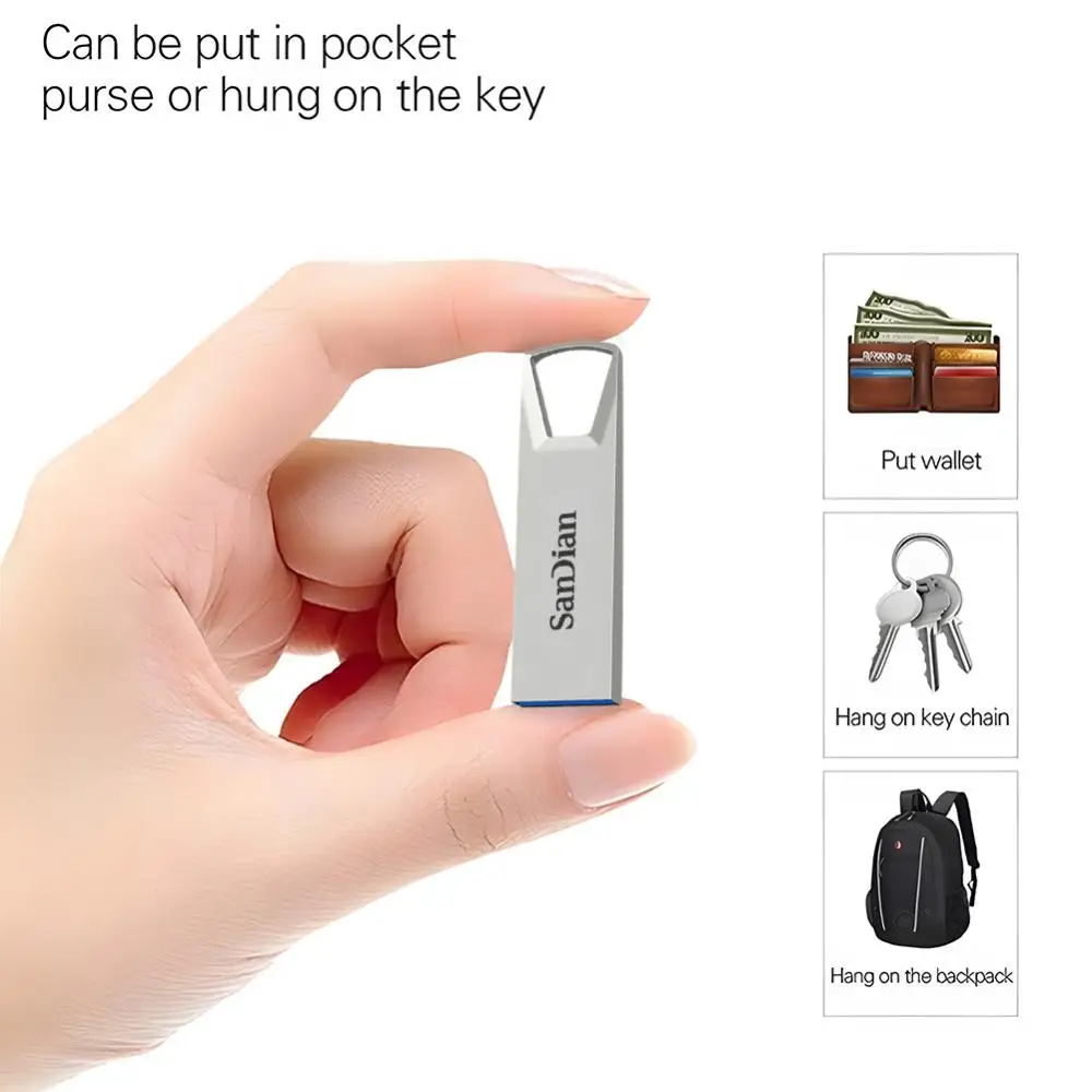 금속 USB 3.0 펜 드라이브 키, 고속 펜 드라이브, 미니 플래시 드라이브, 메모리 스틱 방수, USB 1TB, 2TB, 512GB, 128GB, C 타입