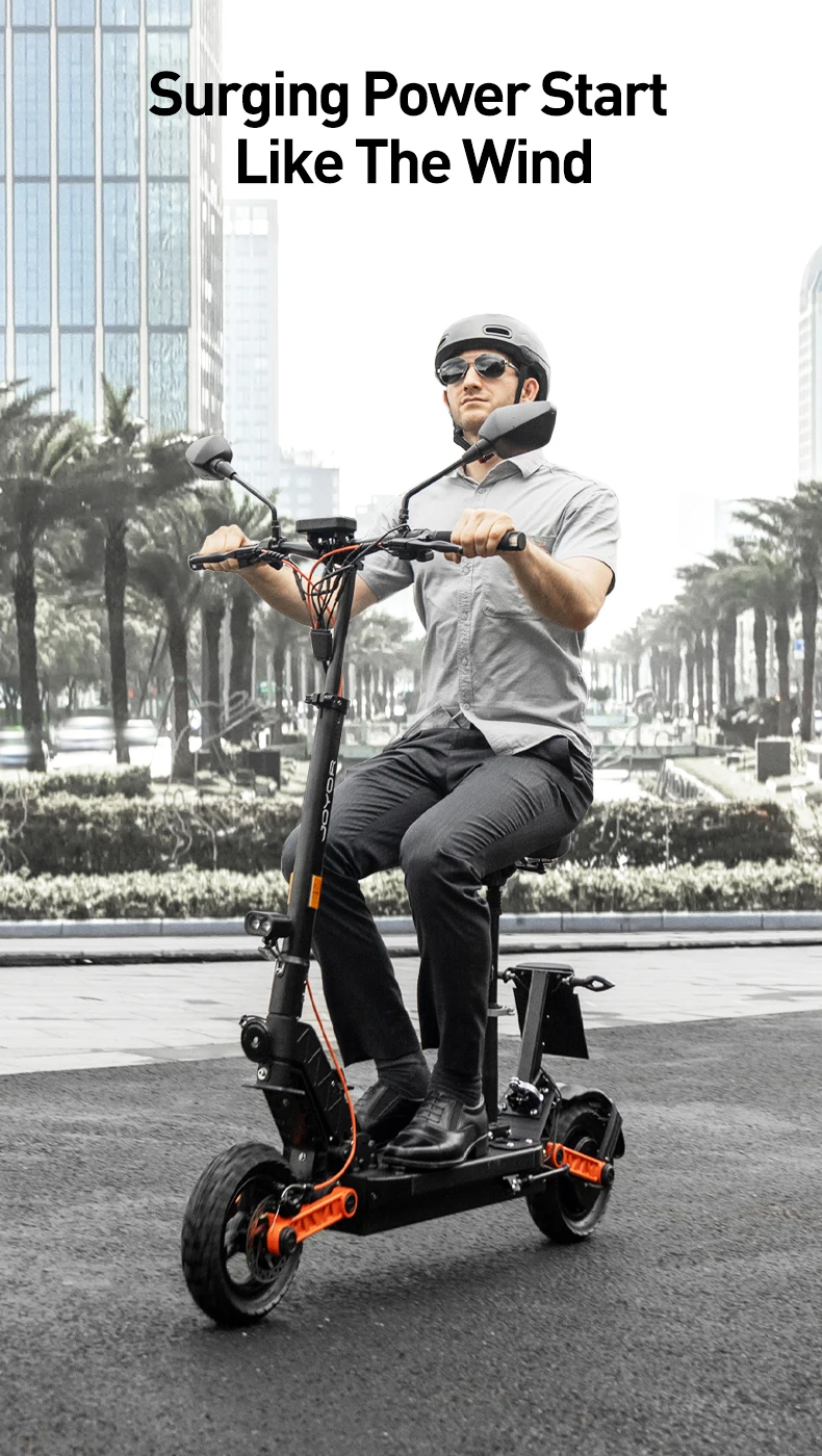 JOYOR S8E Elektroroller mit herausragender Leistung, 48V 26AH Akku, 10-Zoll-Reifen, E-Scooter für Erwachsene, City-E-Scooter – Detail 3
