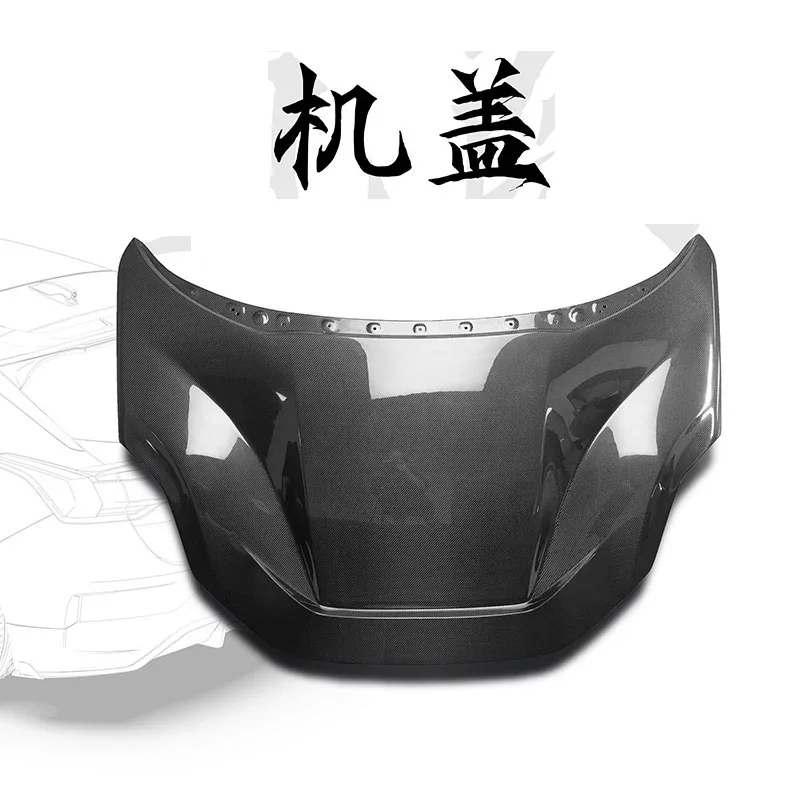 

Carbon fiber Engine Cover for Zeekr 001 21-26 modified new style Bonnet Hood scoop surround Car Accessories
