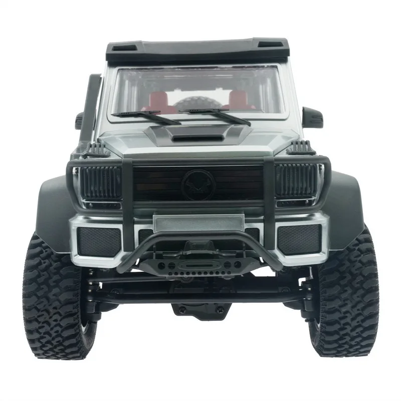 MN86S Camion telecomandato fuoristrada cingolato RC scala 1:12 2.4G 4WD con luci a LED Veicolo da arrampicata fuoristrada 4x4 aggiornato