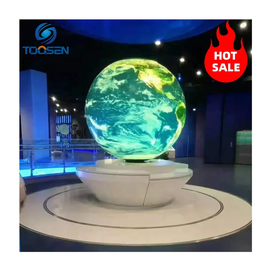 Toosen Factory OEM светодиодный Video Ball P1.5 P1.8 P2 P2.5 сферическая нестандартная форма