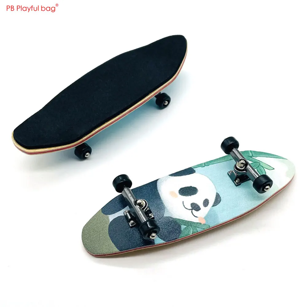 Maple Deck Fingerboard diversi modelli di cartoni animati Mini Finger Surfboard giocattoli di intrattenimento creativo TS48