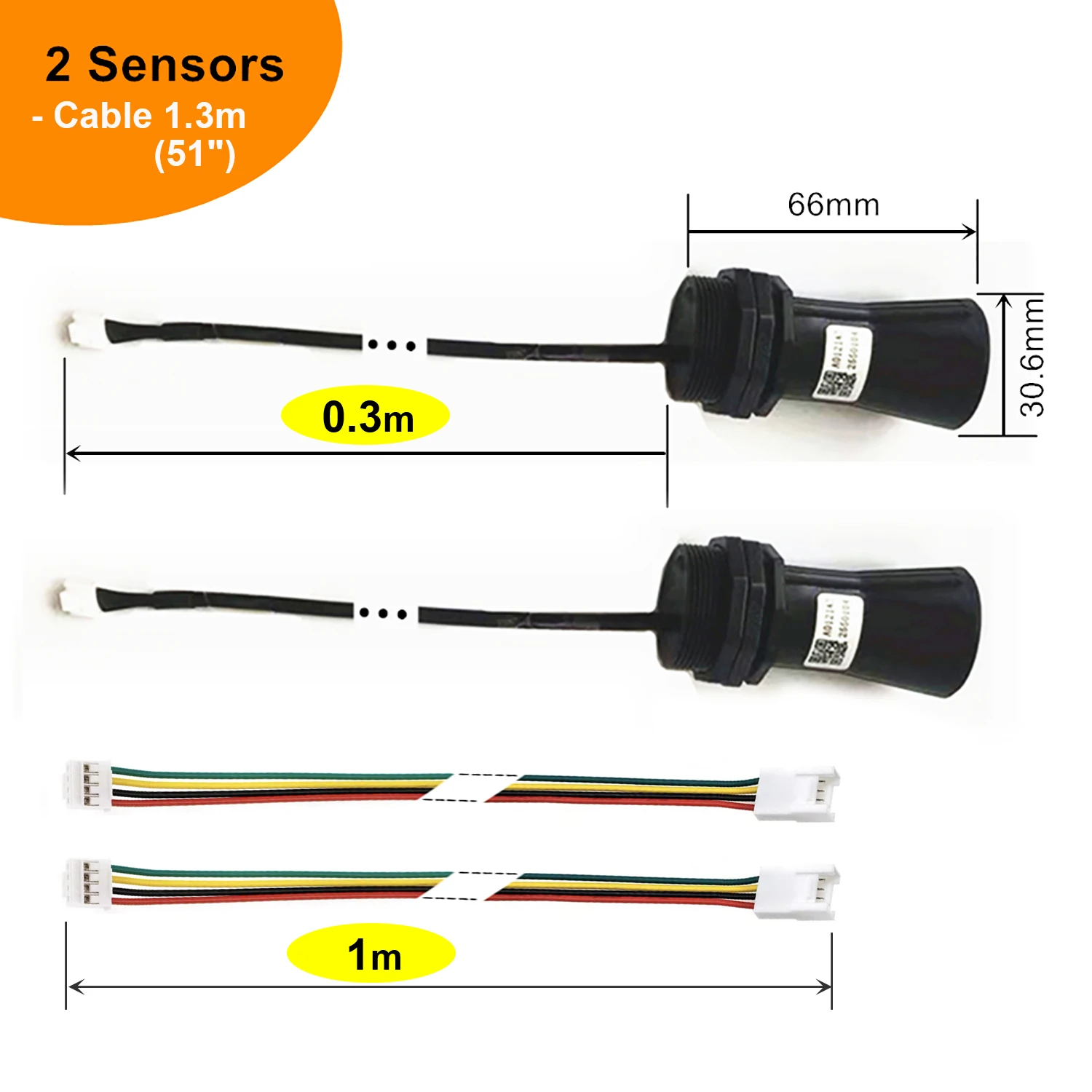 4-in-1-Ultraschall-Ultraschallsensormodul, Hub-Entfernungsmessung, 750 cm auf flüssigkeitsstand bei flachem Objekt – Detail 6