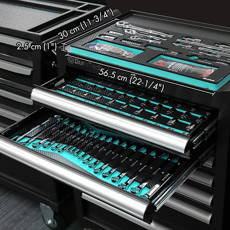 DURATECH 149pc Socket Sets 90-Tooth Ratchet and Wrench Set Mechanics Tool Set for Auto Repair