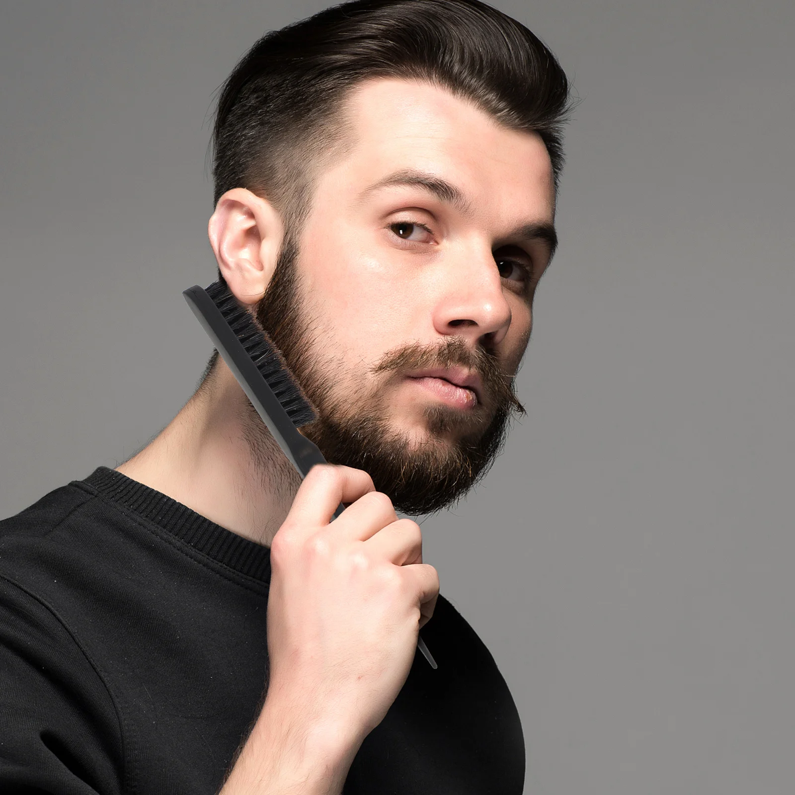 

4pcs Hairdressing Comb Brush Barber Styling Tool For Wet Dry Hair Detangling Salon Use Compact Lightweight Durable Flexible