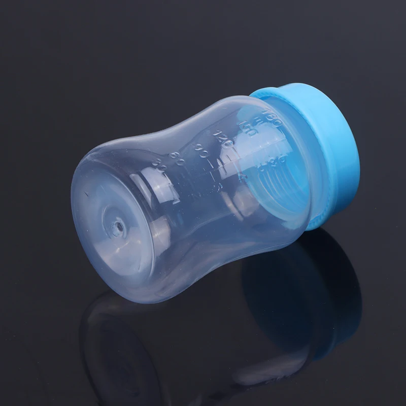 Green/Blue 180ml Breast Milk Storage Bottle Wide Neck Infant Newborn Food Freezer Fresh Cup New