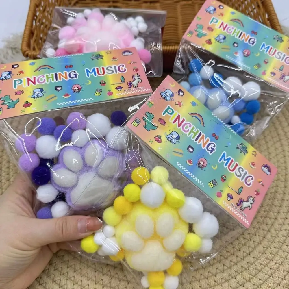 

Cute Mini Cat Paw Slow Rebound Cat Paw Tomatoes on Sticks Squeeze Dog Creative Soft Hamster Slow Rebound Gift