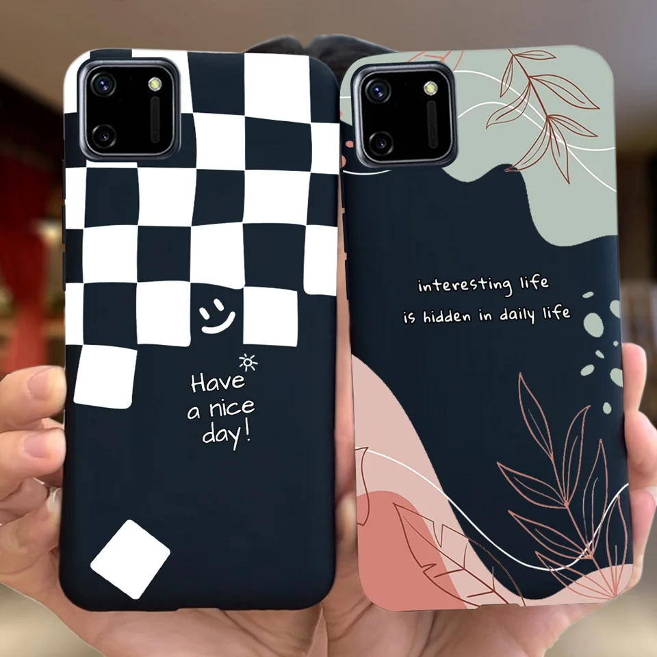 For Realme C11 2021 Case Realme C21 C21Y C25Y C25S C25 Back Cover Cartoon Cute Bumper For Child Soft TPU Shockproof Fundas Coque