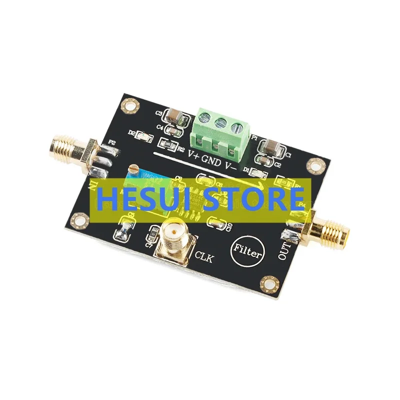 

TLC14 switch capacitor filter module low pass cut-off frequency is adjustable within 35K