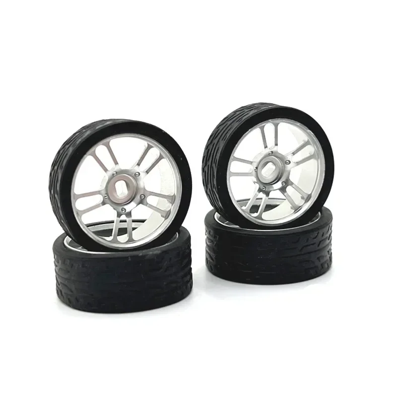 Metal Upgrade, Two Wide And Two Narrow, 26.5mm Outer Diameter, Racing Wheel, For WLtoys Mosquito Car KYOSHO 1/28 RC Car Parts