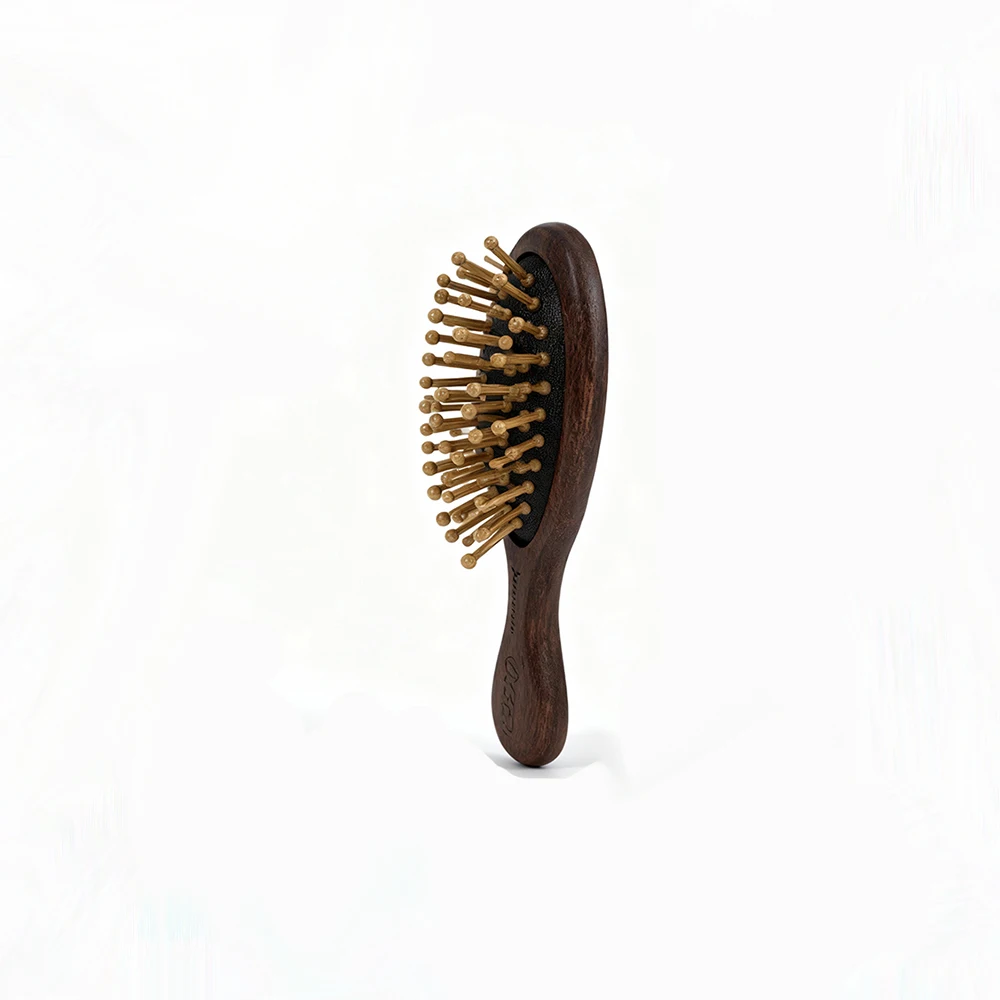 

Mini Wooden Airbag Comb: Anti-static, Air Cushion, Reduces Hair Loss, Hair Care Styling Tool for Women