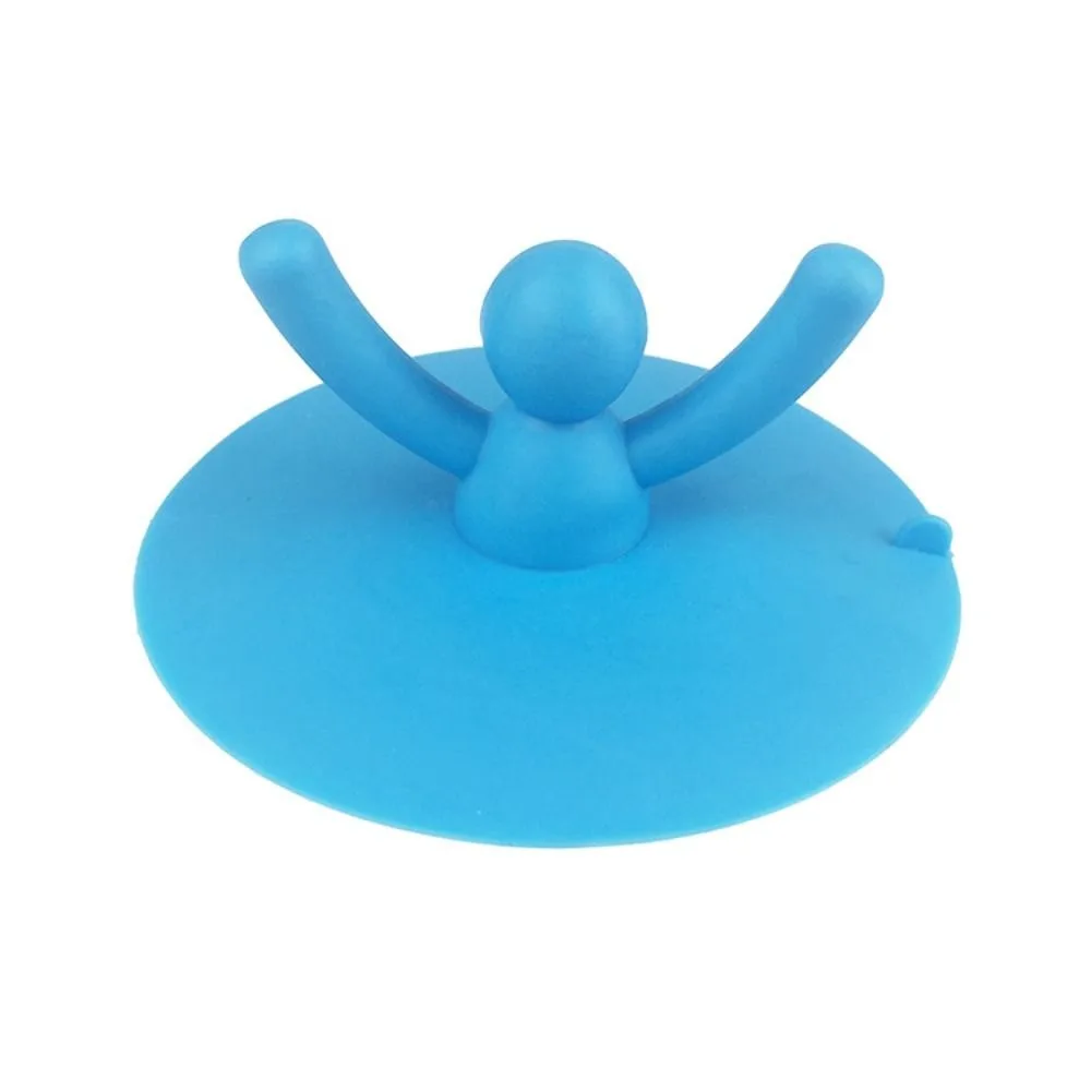 Practical Different Colors Floor Drain Plug Silicone 9.5 Cm X4 Cm Shower Drain Stopper Sink Drain Stopper Bathtub Use