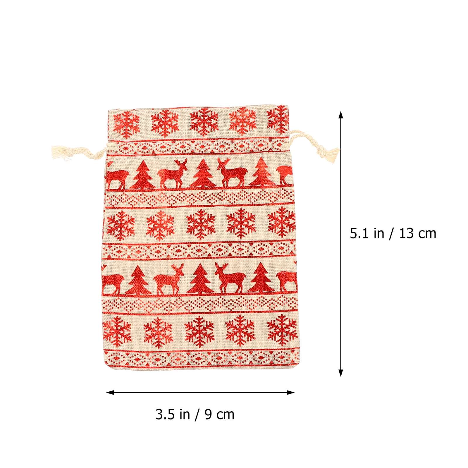 

Christmas Gift Bag Set Advent Calendar Pouch Wrapping Cloth Party Favor Bags Xmas Tree Hanging nament Holiday Decor