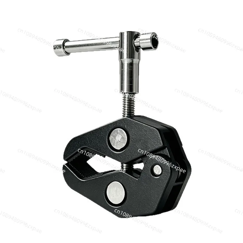 Aluminum Crab Clamp Holder Heavy Duty Photo Clamp Live Shooting Fixing Support Camera Photography Accessory